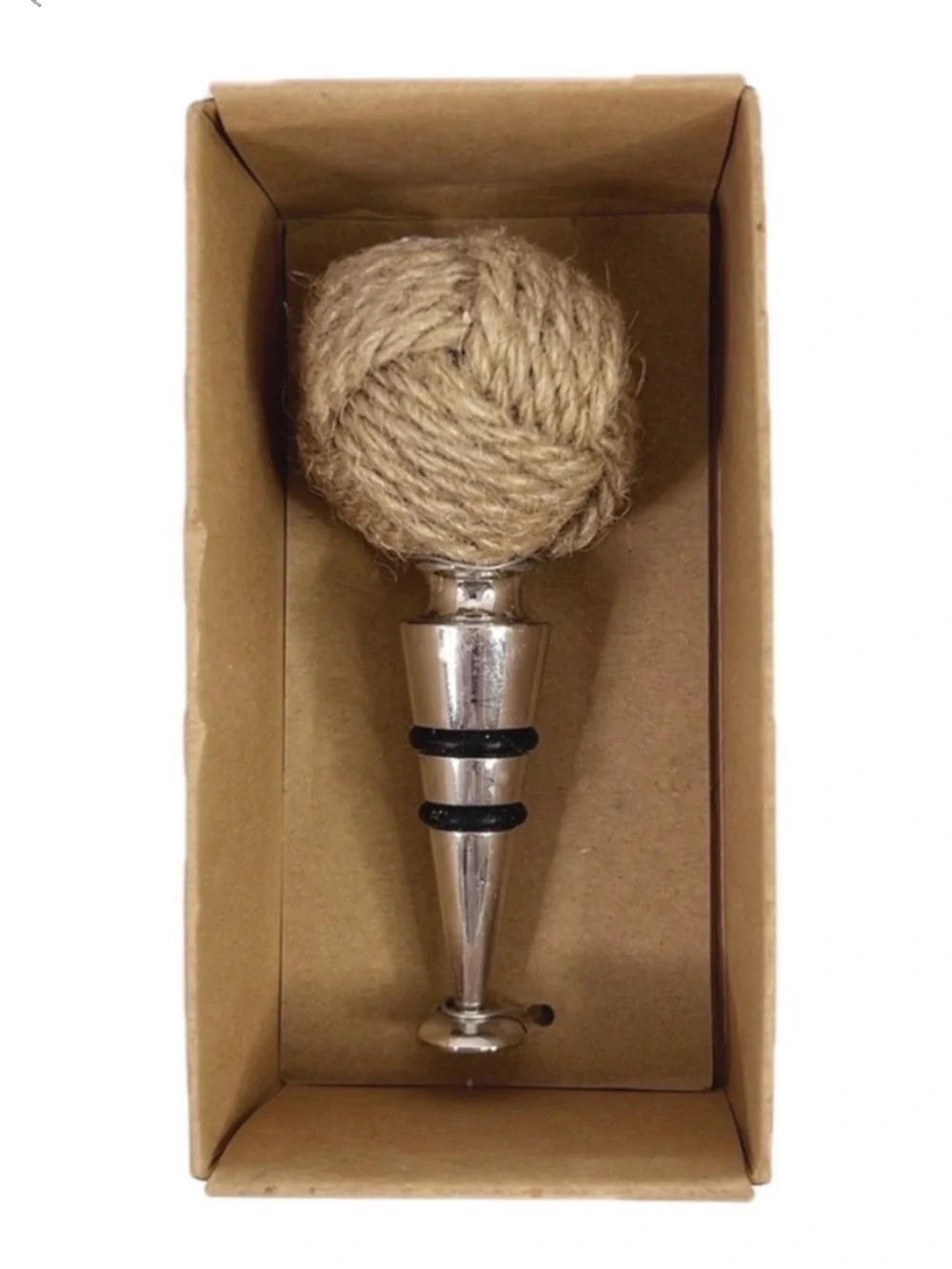 Thirstystone Nautical Jute Wine‎ Bottle Stopper
